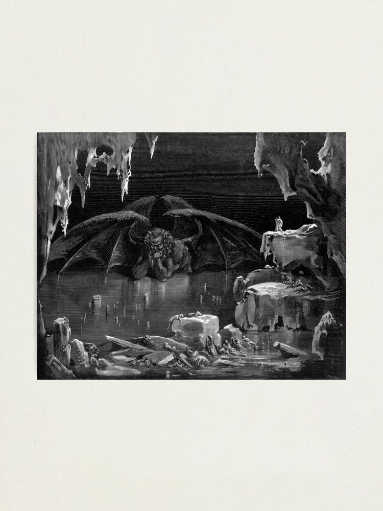 Dantes Inferno Art Print for Sale by Mengarda