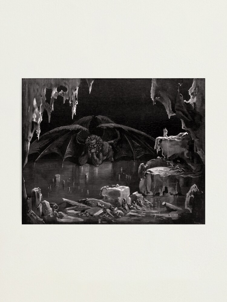 Dantes Inferno Art Print for Sale by Mengarda