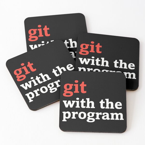 Item preview, git with the program (dark background) designed and sold by Jeeb-Arts.