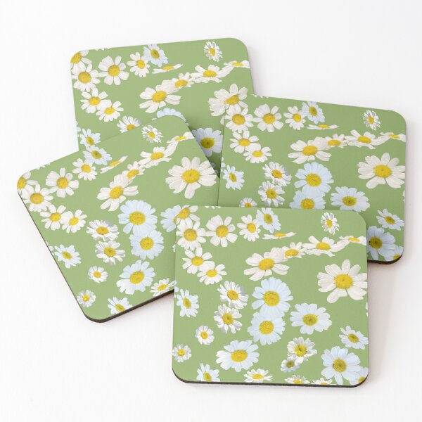 Item preview, Daisies on Green designed and sold by Lindyjo.