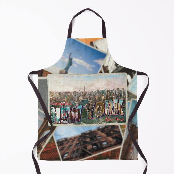 Item preview, Greetings from New York City in New York vintage style retro souvenir designed and sold by DeveloperProp0.