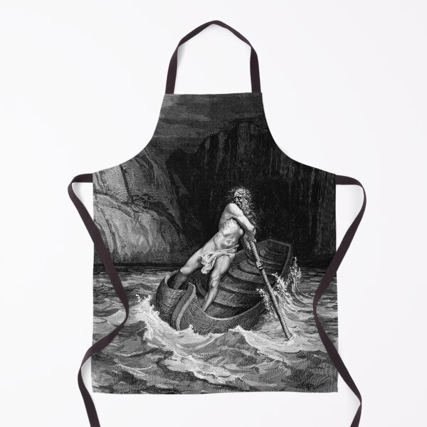 Item preview, Charon crosses the river Acheron - Gustave Dore designed and sold by forgottenbeauty.