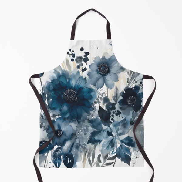 Item preview, Blue Floral Print - 3 designed and sold by studioartella.