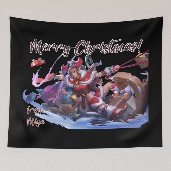 Item preview, Mobile Legends Bang Bang Fan Miya Christmas designed and sold by Kormix.