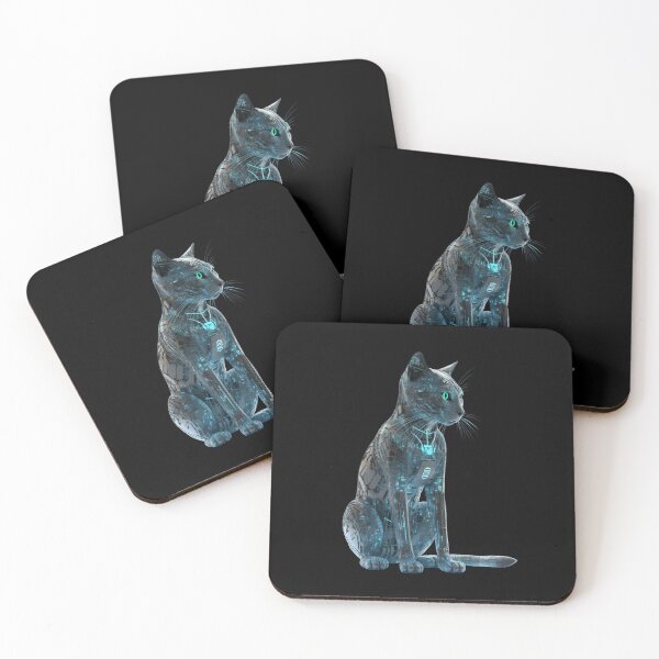 Item preview, Sweet cyber cat designed and sold by HarriPaloma.