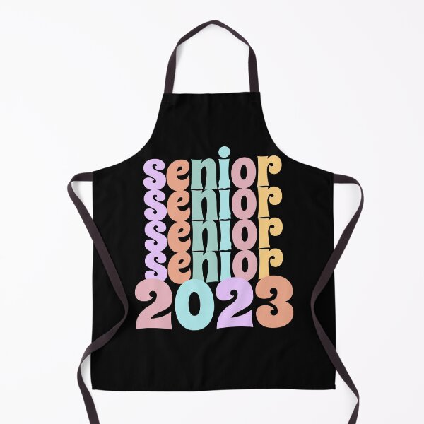 Item preview, Senior 2023 graduate positive vibes colors designed and sold by Tooshe.