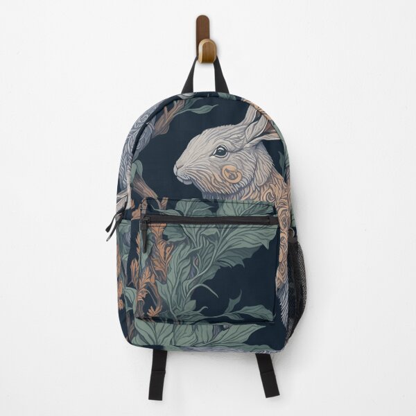 Item preview, Vintage Rabbit Botanical Pattern In William Morris Style designed and sold by Zazizu.