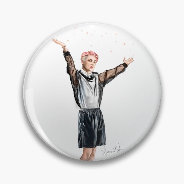 Item preview, Jimin ParkJimin BTS fanart kpop designed and sold by Krasiaart.