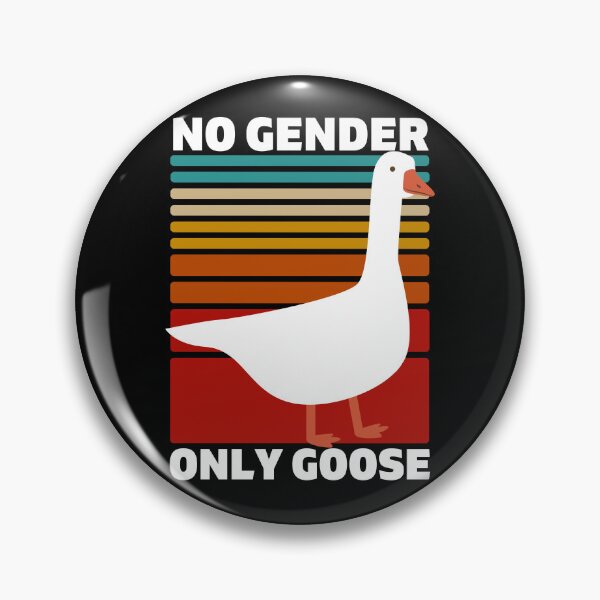 Item preview, No Gender Only Goose. LGBTQ Pride designed and sold by Subtle Pride Shop.