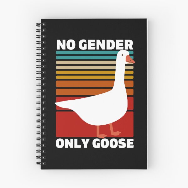 Item preview, No Gender Only Goose. LGBTQ Pride designed and sold by Subtle Pride Shop.
