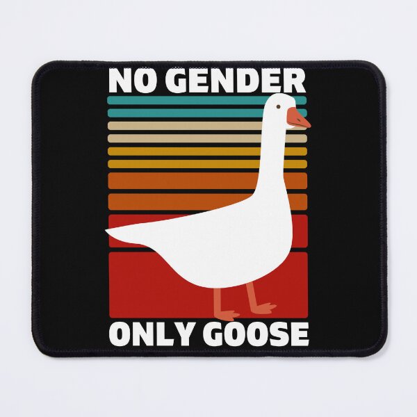 Item preview, No Gender Only Goose. LGBTQ Pride designed and sold by Subtle Pride Shop.