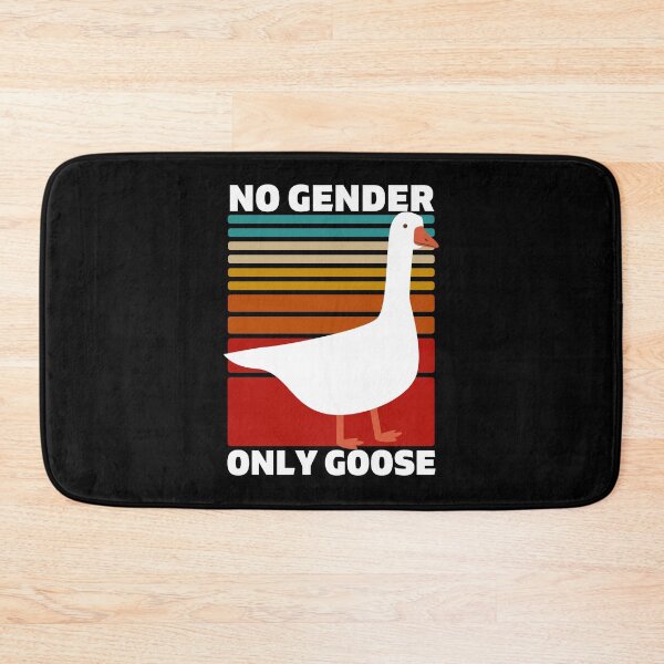 Item preview, No Gender Only Goose. LGBTQ Pride designed and sold by Subtle Pride Shop.