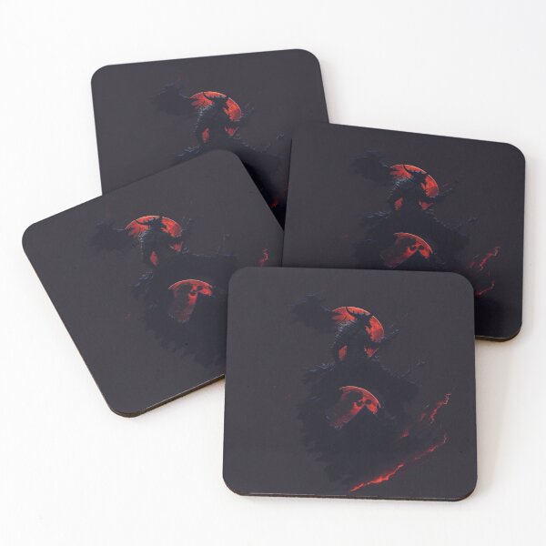 Item preview, Kuroi Yami: The Crimson Moon Samurai" designed and sold by TheZIg.