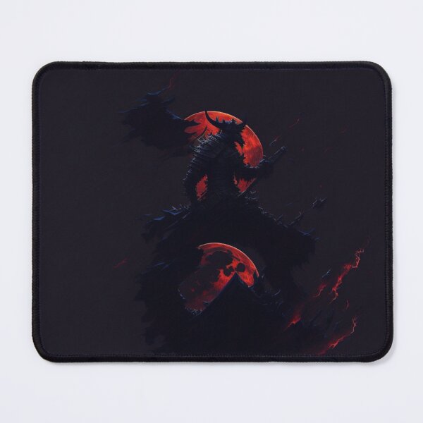 Item preview, Kuroi Yami: The Crimson Moon Samurai" designed and sold by TheZIg.