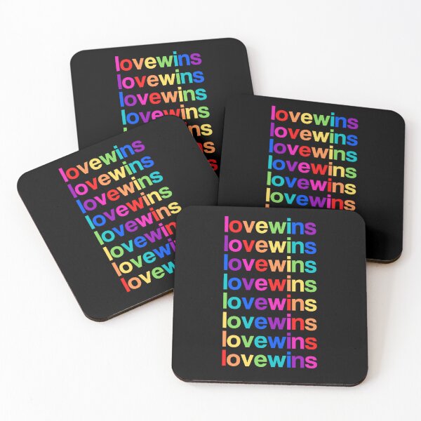 Item preview, Love Wins LGBT. LGBTQ Pride designed and sold by Subtle Pride Shop.