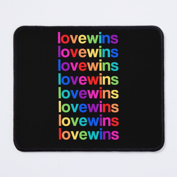 Item preview, Love Wins LGBT. LGBTQ Pride designed and sold by Subtle Pride Shop.