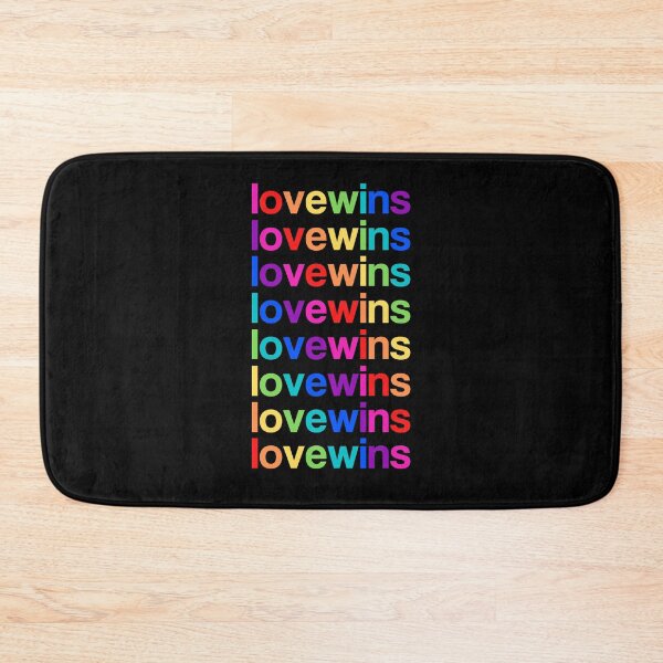 Item preview, Love Wins LGBT. LGBTQ Pride designed and sold by Subtle Pride Shop.