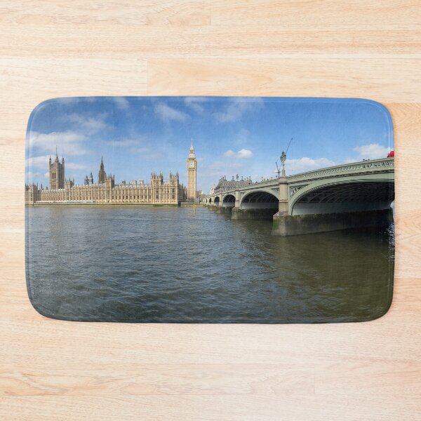 Item preview, Parliament And Westminster Bridge Panorama designed and sold by Londonimages.