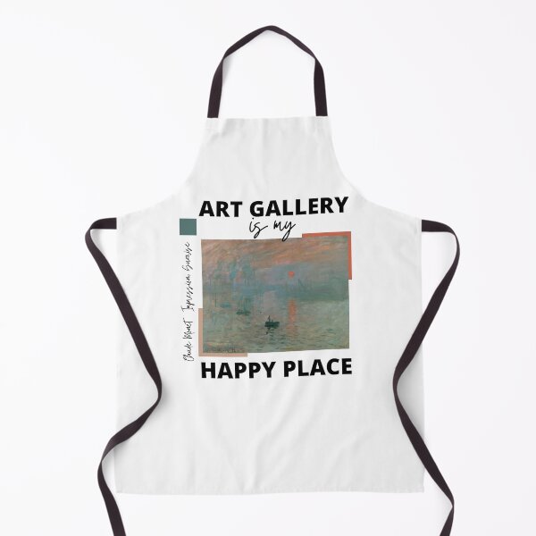 Item preview, Claude Monet Impression Sunrise Art gallery is my happy place designed and sold by lesvalises.