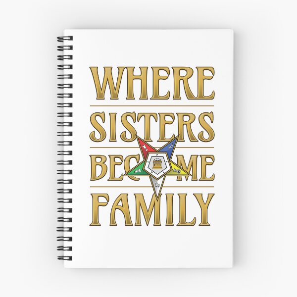Item preview, OES Sisters Become Family Order of the Eastern Star designed and sold by MasterMasonMade.