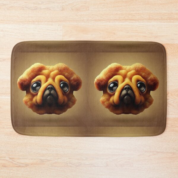 Item preview, Chicken Nugget Pug Cute Dog Face Digital Art designed and sold by Jimbooo95.