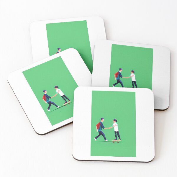 Item preview, Skate Duo: Gravitating in Sync designed and sold by RareBitsLab.