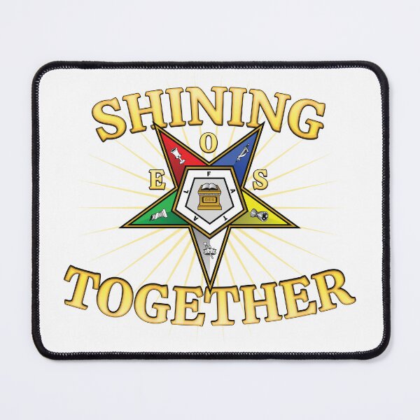 Item preview, OES Shining Together Order of the Eastern Star designed and sold by MasterMasonMade.