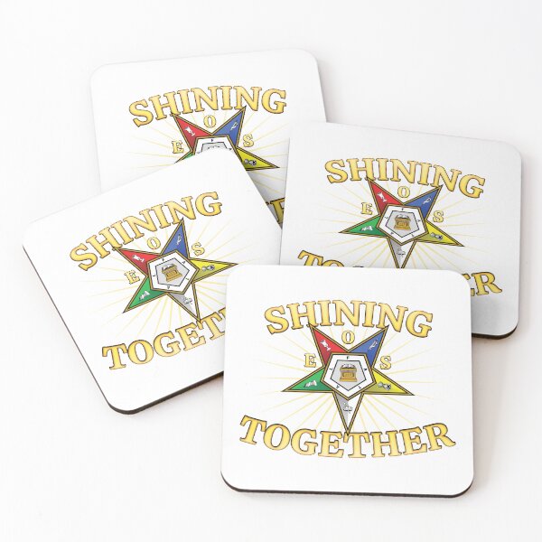 Item preview, OES Shining Together Order of the Eastern Star designed and sold by MasterMasonMade.