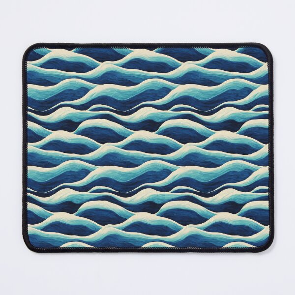 Item preview, Wave Tile Pattern designed and sold by AlexsAICustoms.