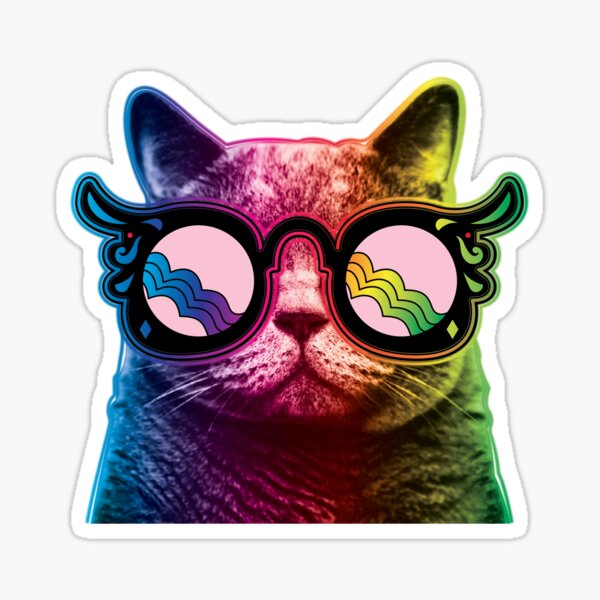 Meowpheus the Cat Sticker
