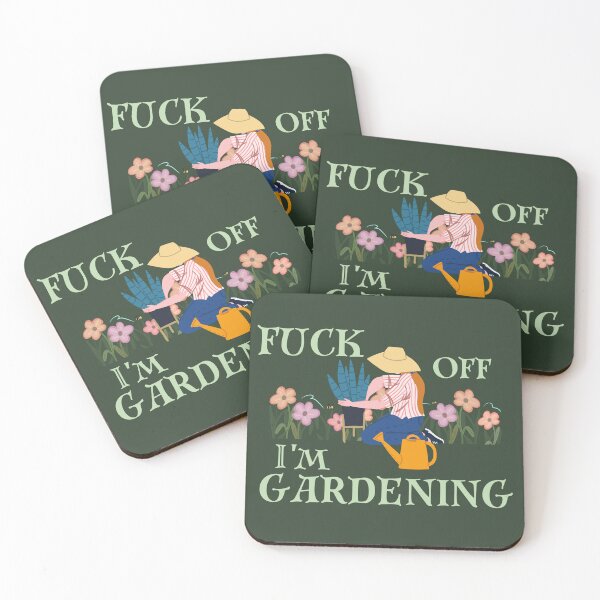 Item preview, Fuck off I'm gardening  designed and sold by PellSilversmith.