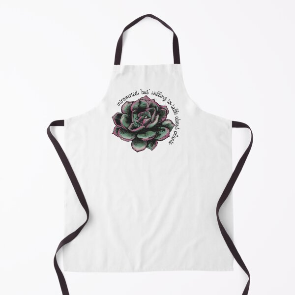Item preview, Introverted BUT Plants! (succulent v1) designed and sold by Lupe-and-Pono.