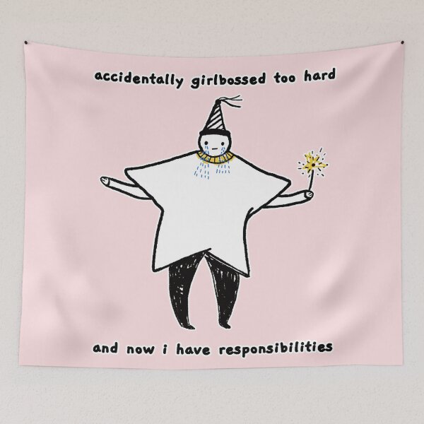 Item preview, girlbossed too hard designed and sold by hunnydoll.