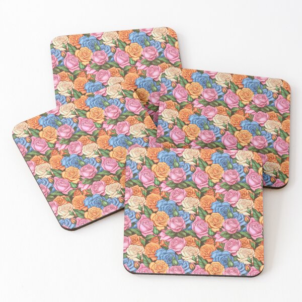 Item preview, Roses motif and seamless pattern 03 designed and sold by mliotard.