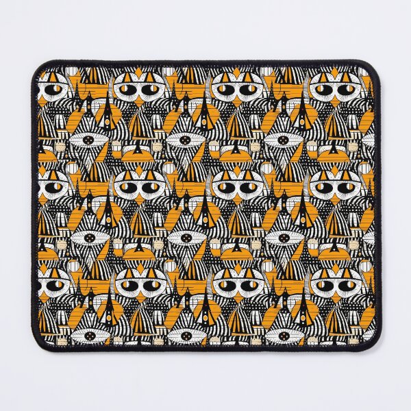 Item preview, Cat Eyes Pattern (Yellow and Black) designed and sold by evanspatterns.