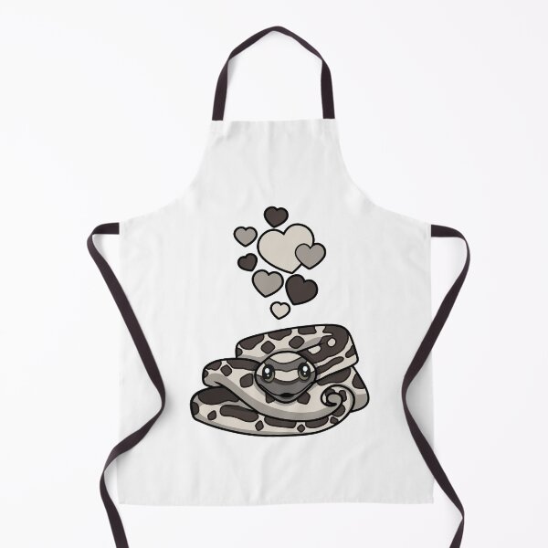 Item preview, Cute Anerythristic Corn Snake With Hearts designed and sold by eternallygifted.