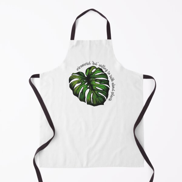 Item preview, Introverted BUT plants (monstera v2) designed and sold by Lupe-and-Pono.