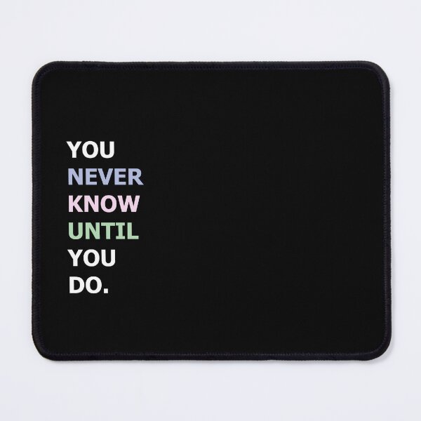 Item preview, You never know until you do designed and sold by creondesign.