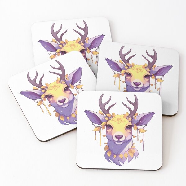 Item preview, Purple Furry Deer designed and sold by FurryKingdom.
