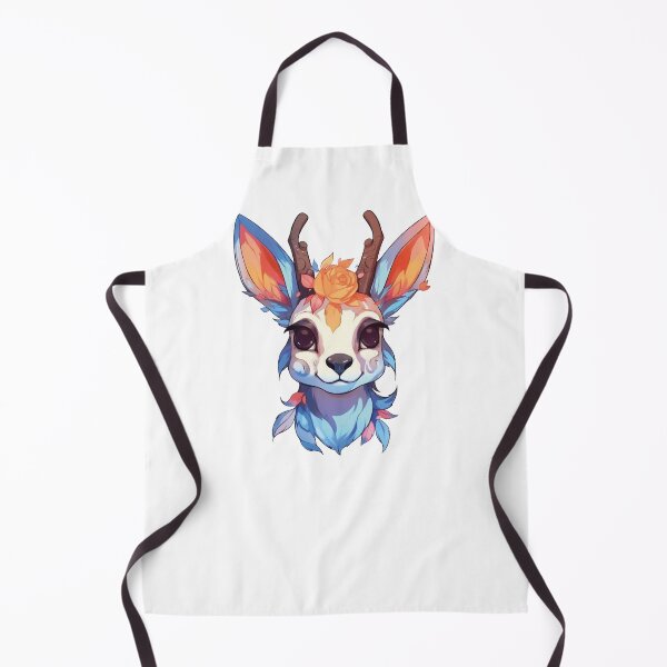 Artikelvorschau, Blauer pelziger Hirsch entworfen und verkauft von FurryKingdom.