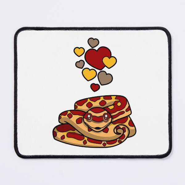 Item preview, Cute Corn Snake With Hearts designed and sold by eternallygifted.
