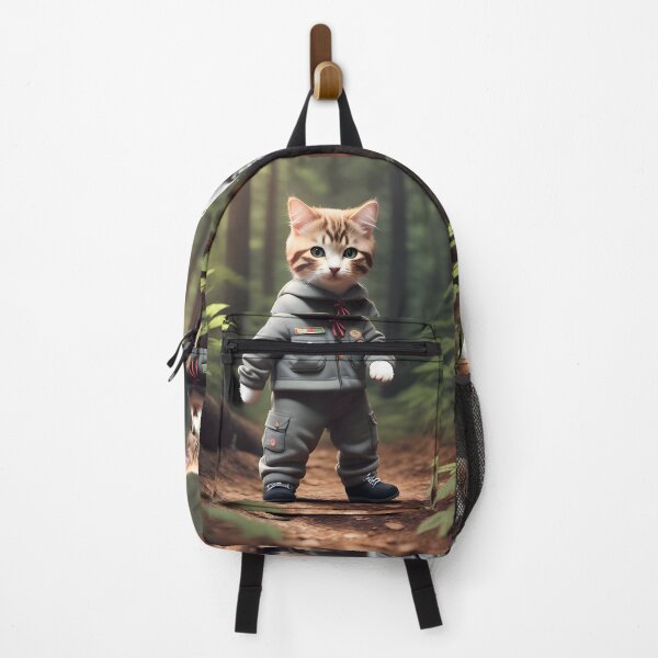 Item preview, Scout Cat - Modern Digital Art designed and sold by Ai-michiart.
