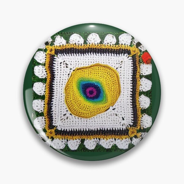 Item preview, Crocheted grandmother's squares. Abstraction. designed and sold by Natalia-Vlad.