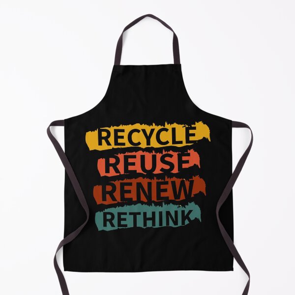 Item preview, Recycle reuse renew rethink distrissed Retro Style designed and sold by WilliamsGFX.
