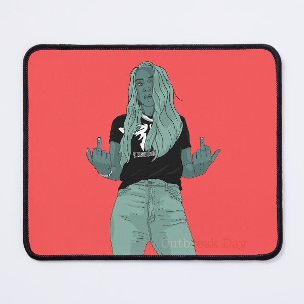 Item preview, Flip off girl designed and sold by ArtByNyland.