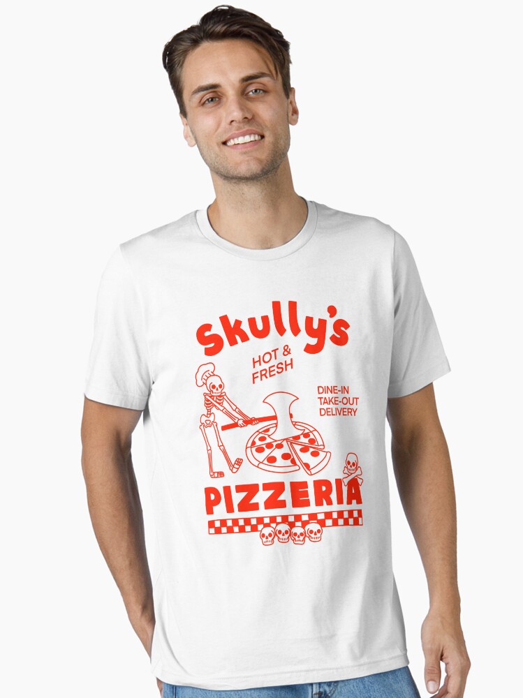 Thumbnail 1 of 7, Essential T-Shirt, Skully's Pizzeria designed and sold by obinsun.