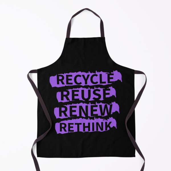 Item preview, Recycle reuse renew rethink distrissed purple designed and sold by WilliamsGFX.