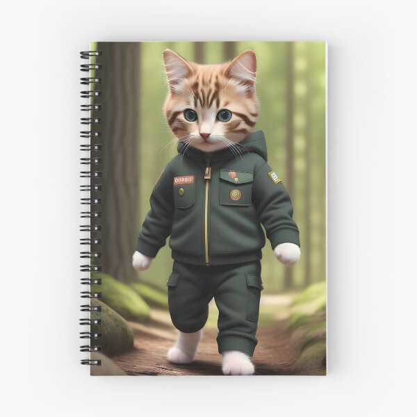 Item preview, Scout Cat - Modern Digital Art designed and sold by Ai-michiart.