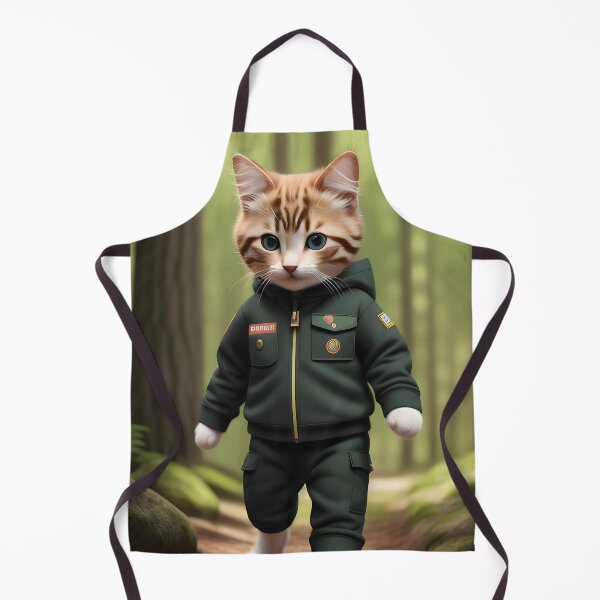 Item preview, Scout Cat - Modern Digital Art designed and sold by Ai-michiart.
