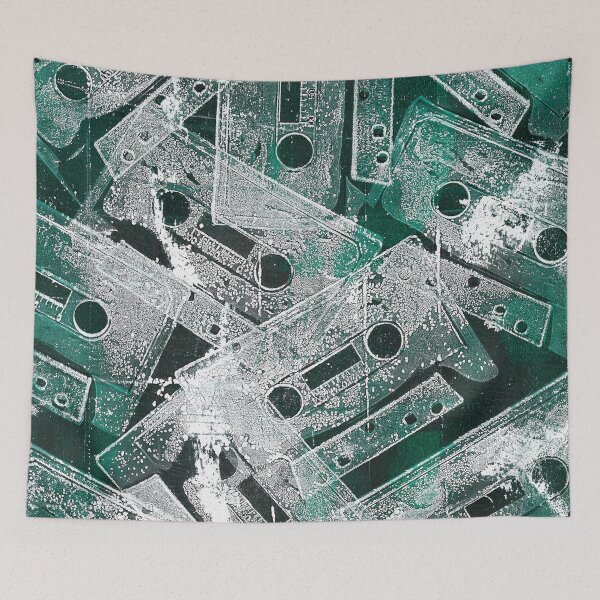 Item preview, Analogue music Cassette abstract print designed and sold by Elizabeth-Banks.